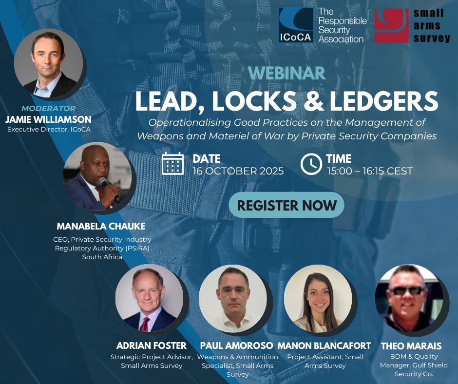 Flyer for Lead, Locks and Ledgers webinar